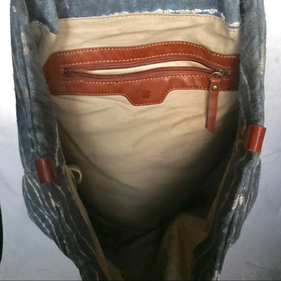 Lucky Brand Portland Stay Sandy Tote Beach Bag - Picture 5 of 8